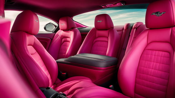 Hot Pink Mustang Seat Covers: Unleash Your Inner Rebel and Add Fierce Style to Your Ride