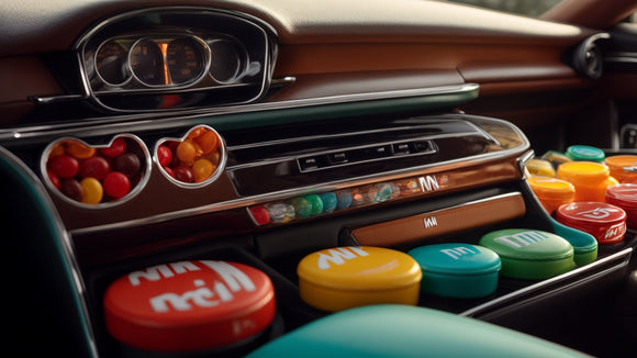 Custom M&M Car Accessories: Design Ideas for a Sweet Ride