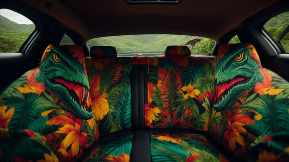 DIY Custom Jurassic Park Car Seat Covers: Add Your Own Spin to the Design