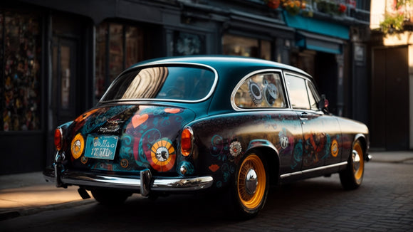 Unique Jack and Sally Car Accessories to Personalize Your Ride:  Transform Your Car into a Halloween Wonderland