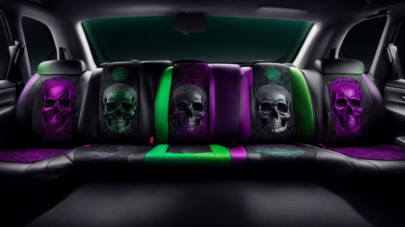 Top 5 Skull Seat Cover Sets to Revamp Your Car's Look: A Spooky-Chic Guide