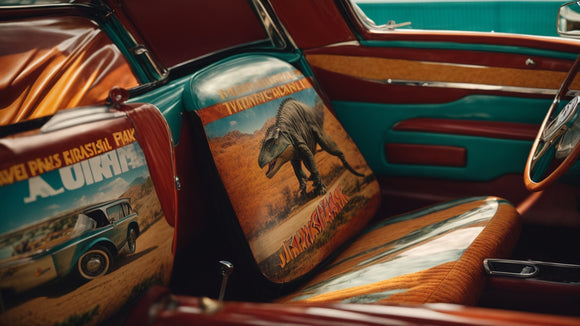 Jurassic Park Car Seat Covers: Unleash the Dinosaur Fanatic in You and Protect Your Car Seats in Style