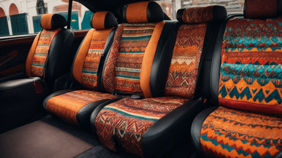 Luxury Meets Tradition: Premium Native Design Car Seat Covers for High-End Cars