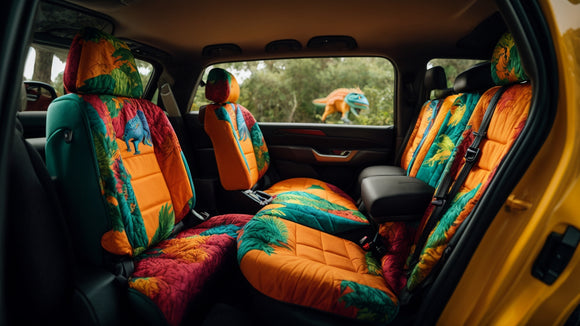 Jurassic Park Car Seat Covers:  A Roar-somely Eco-Friendly Choice for Your Ride