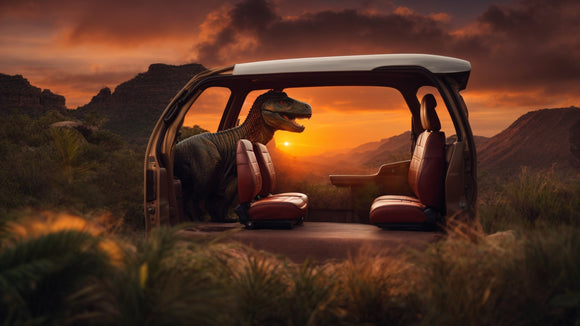 Stylish Jurassic Park Seat Covers for Your Next SUV Adventure: A Prehistoric Upgrade for Your Ride