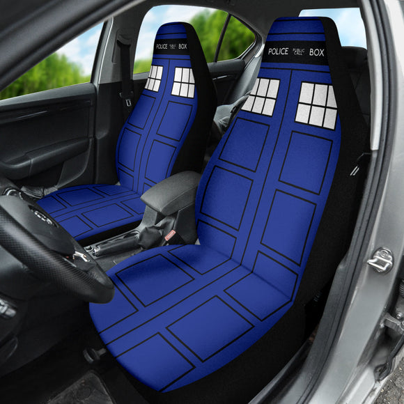 Explore the TARDIS: Doctor Who Car Seat Covers That Transport You to Another Dimension