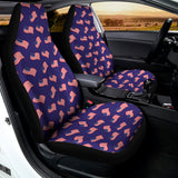 4th of July American Flag Pattern Print Universal Fit Car Seat Covers 102422