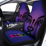 7 Chakras Caduceus Print Universal Fit Car Seat Covers 102422