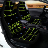 8-Bit Game Over Print Universal Fit Car Seat Covers 102422