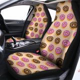 8-Bit Pixel Donut Print Universal Fit Car Seat Covers 102422