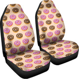 8-Bit Pixel Donut Print Universal Fit Car Seat Covers 102422