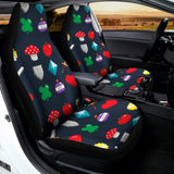 8-Bit Pixel Game Items Print Universal Fit Car Seat Covers 102422