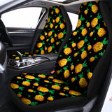 8-Bit Pixel Pineapple Print Universal Fit Car Seat Covers 102422