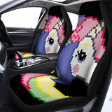 8-Bit Pixel Unicorn Print Universal Fit Car Seat Covers 102422