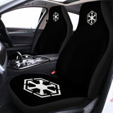 White Sith Emblem Universal Fit Car Seat Covers 102422