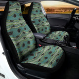 Aboriginal Animals Pattern Print Universal Fit Car Seat Covers 102422