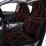 Aboriginal Indigenous Pattern Print Universal Fit Car Seat Covers 102422