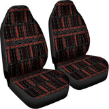 Aboriginal Indigenous Pattern Print Universal Fit Car Seat Covers 102422