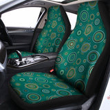 Aboriginal Sea Turtle Pattern Print Universal Fit Car Seat Covers 102422