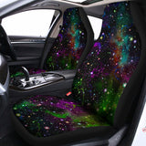 Abstract Dark Galaxy Space Print Universal Fit Car Seat Covers 102422