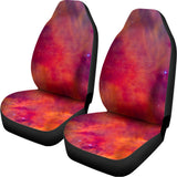 Abstract Nebula Cloud Galaxy Space Print Universal Fit Car Seat Covers 102422