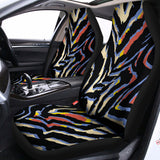 Abstract Zebra Pattern Print Universal Fit Car Seat Covers 102422