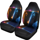 Ace Cards Print Universal Fit Car Seat Covers 102422