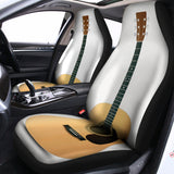 Acoustic Guitar Print Universal Fit Car Seat Covers 102422