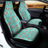 Adorable Beagle Puppy Pattern Print Universal Fit Car Seat Covers 102422