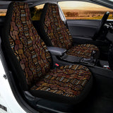 African Afro Inspired Pattern Print Universal Fit Car Seat Covers 102422