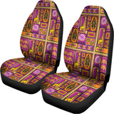 African Ethnic Tribal Inspired Print Universal Fit Car Seat Covers 102422