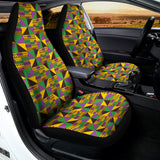 African Kente Pattern Print Universal Fit Car Seat Covers 102422