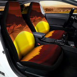 African Savanna Sunset Print Universal Fit Car Seat Covers 102422