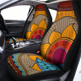African Sun Print Universal Fit Car Seat Covers 102422