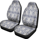 African Tribal Elephant Pattern Print Universal Fit Car Seat Covers 102422