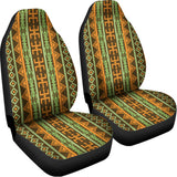 African Tribal Inspired Pattern Print Universal Fit Car Seat Covers 102422