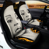 African Woman Print Universal Fit Car Seat Covers 102422
