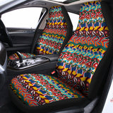 Afro African Ethnic Pattern Print Universal Fit Car Seat Covers 102422