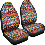 Afro African Ethnic Pattern Print Universal Fit Car Seat Covers 102422
