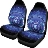 Ajna Chakra Mandala Print Universal Fit Car Seat Covers 102422