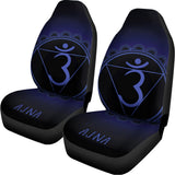 Ajna Chakra Symbol Print Universal Fit Car Seat Covers 102422