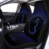 Ajna Chakra Symbol Print Universal Fit Car Seat Covers 102422