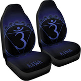Ajna Chakra Symbol Print Universal Fit Car Seat Covers 102422