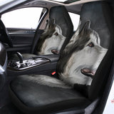 Alaskan Malamute Painting Print Universal Fit Car Seat Covers 102422