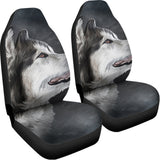 Alaskan Malamute Painting Print Universal Fit Car Seat Covers 102422