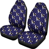 Alaskan Malamute Pattern Print Universal Fit Car Seat Covers 102422