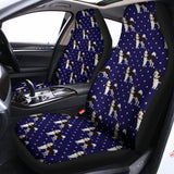 Alaskan Malamute Pattern Print Universal Fit Car Seat Covers 102422