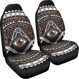 All Seeing Eye Symbol Print Universal Fit Car Seat Covers 102422