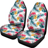 Aloha Hawaii Floral Pattern Print Universal Fit Car Seat Covers 102422