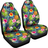 Aloha Hawaii Tropical Pattern Print Universal Fit Car Seat Covers 102422